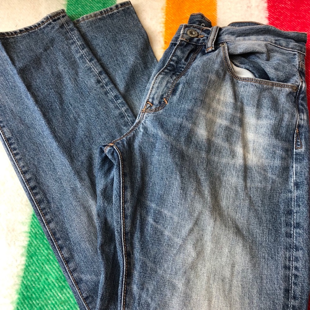 Sz 34 gap straight denim